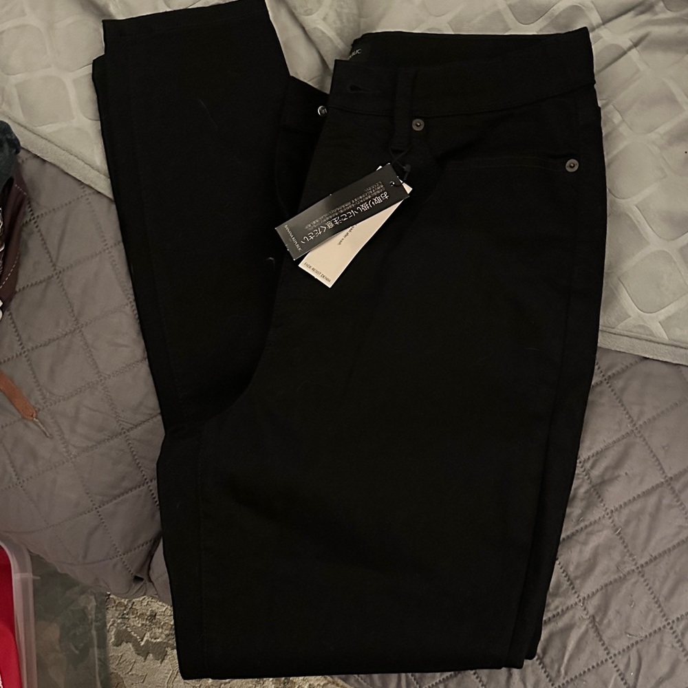 Banana Republic Black Fade-Resist Denim